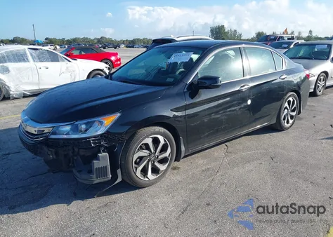 2017 Honda Accord Ex-L V6 from USA, damaged, VIN 1HGCR3F89HA038478